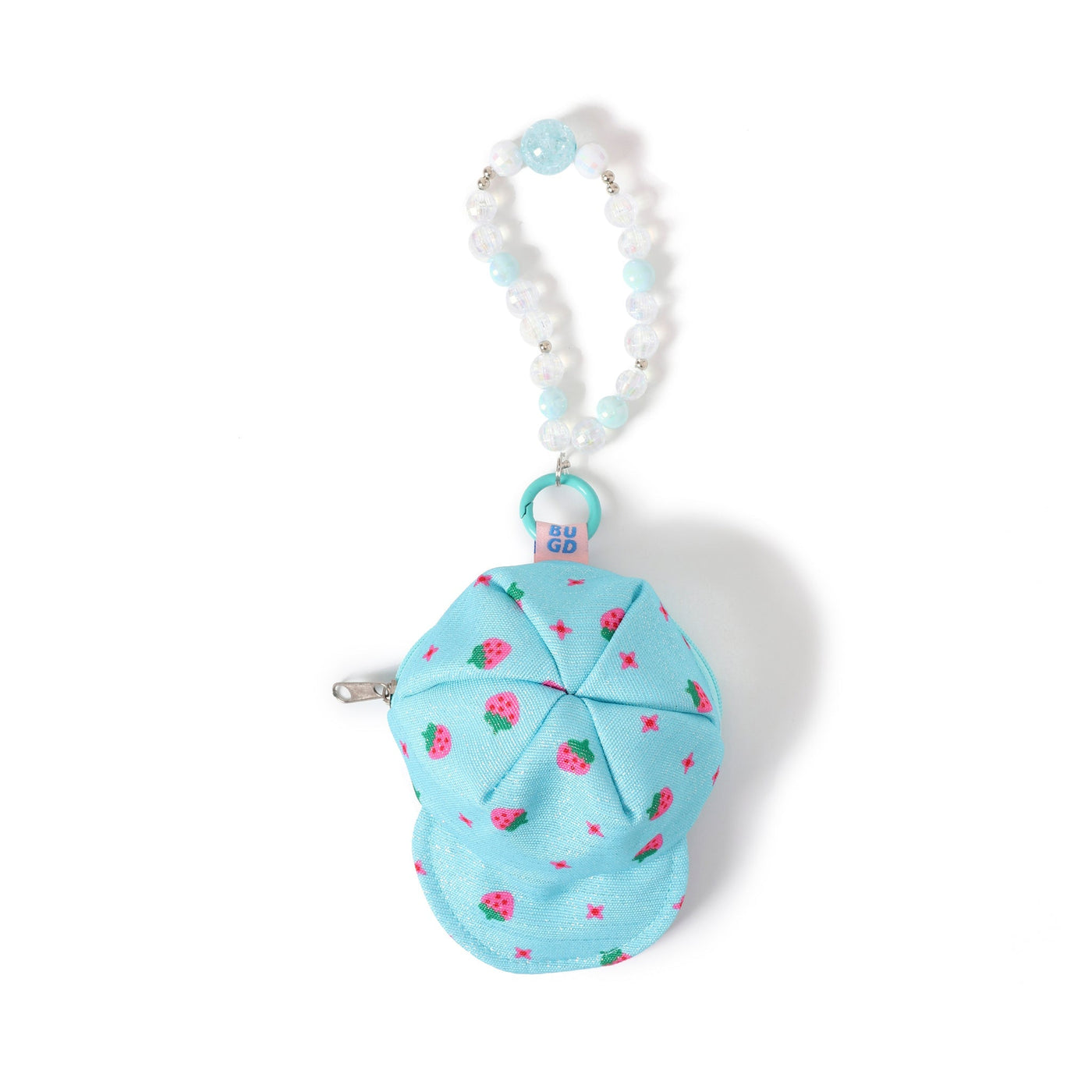 Mini Blue Cap Pouch Charm For Bags
