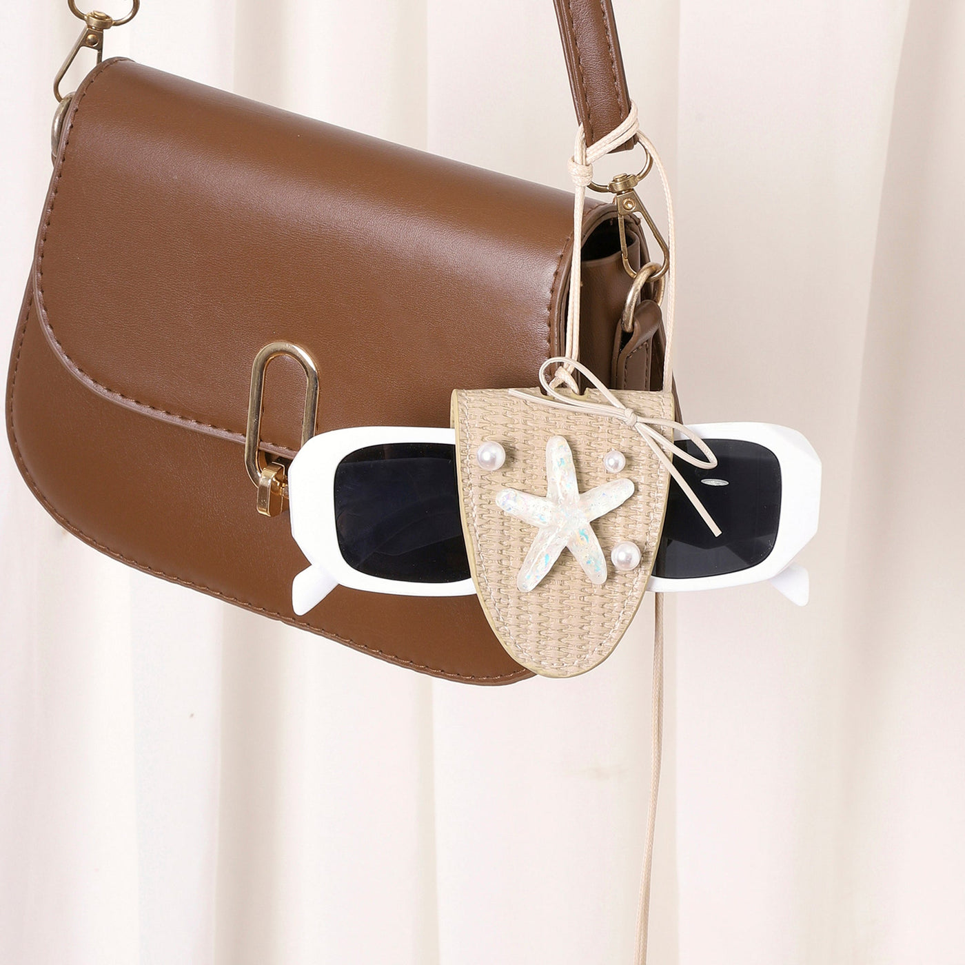 Vacation Ready Sunglass and Scarf Holder Bag Charm