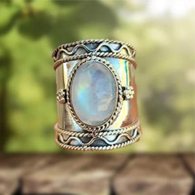 Heidrun Moonstone Ring