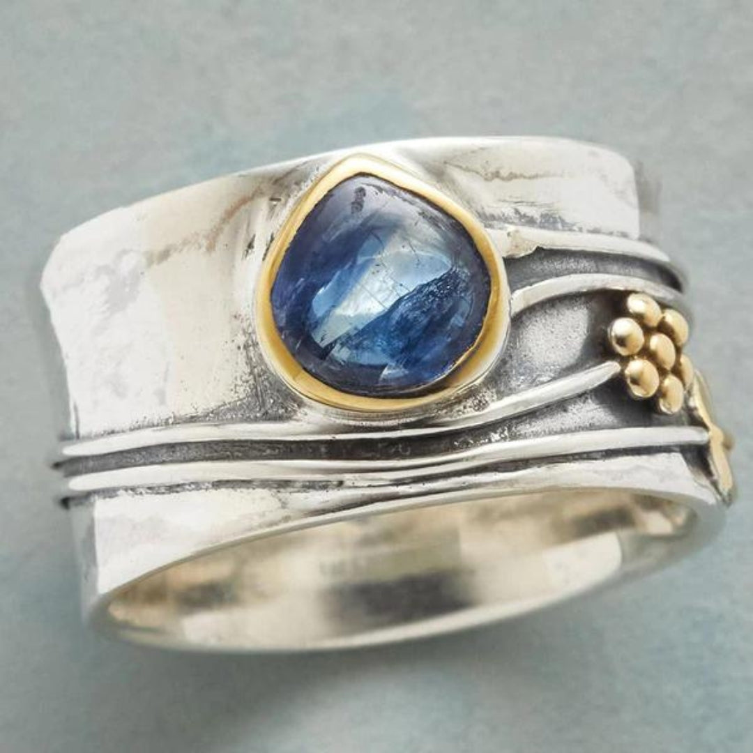 Exclusive Boho Gemstone Mindfulness Ring