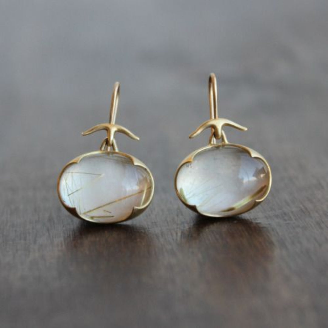 Kriemhild Moonstone Earrings