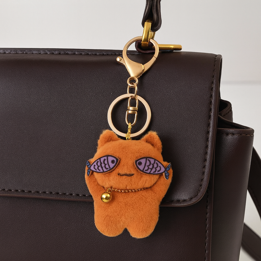 FishEye Teddy Bag Charm