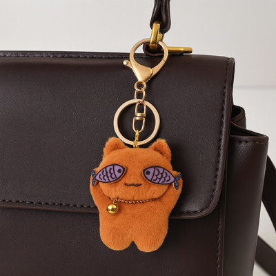 FishEye Teddy Bag Charm