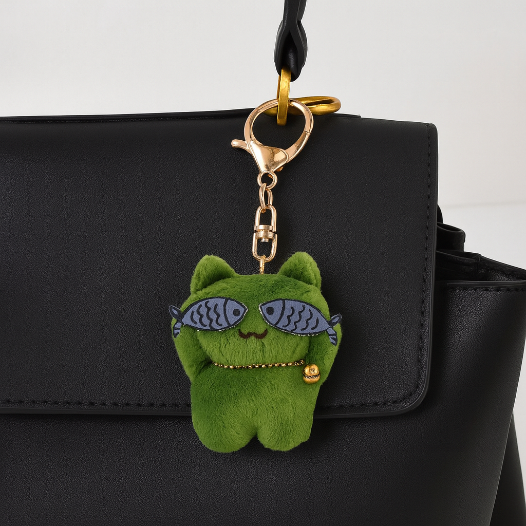 FishEye Teddy Bag Charm