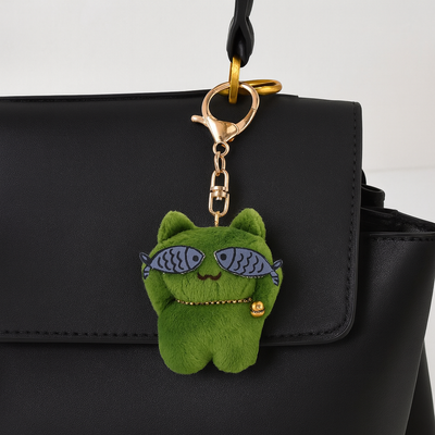 FishEye Teddy Bag Charm