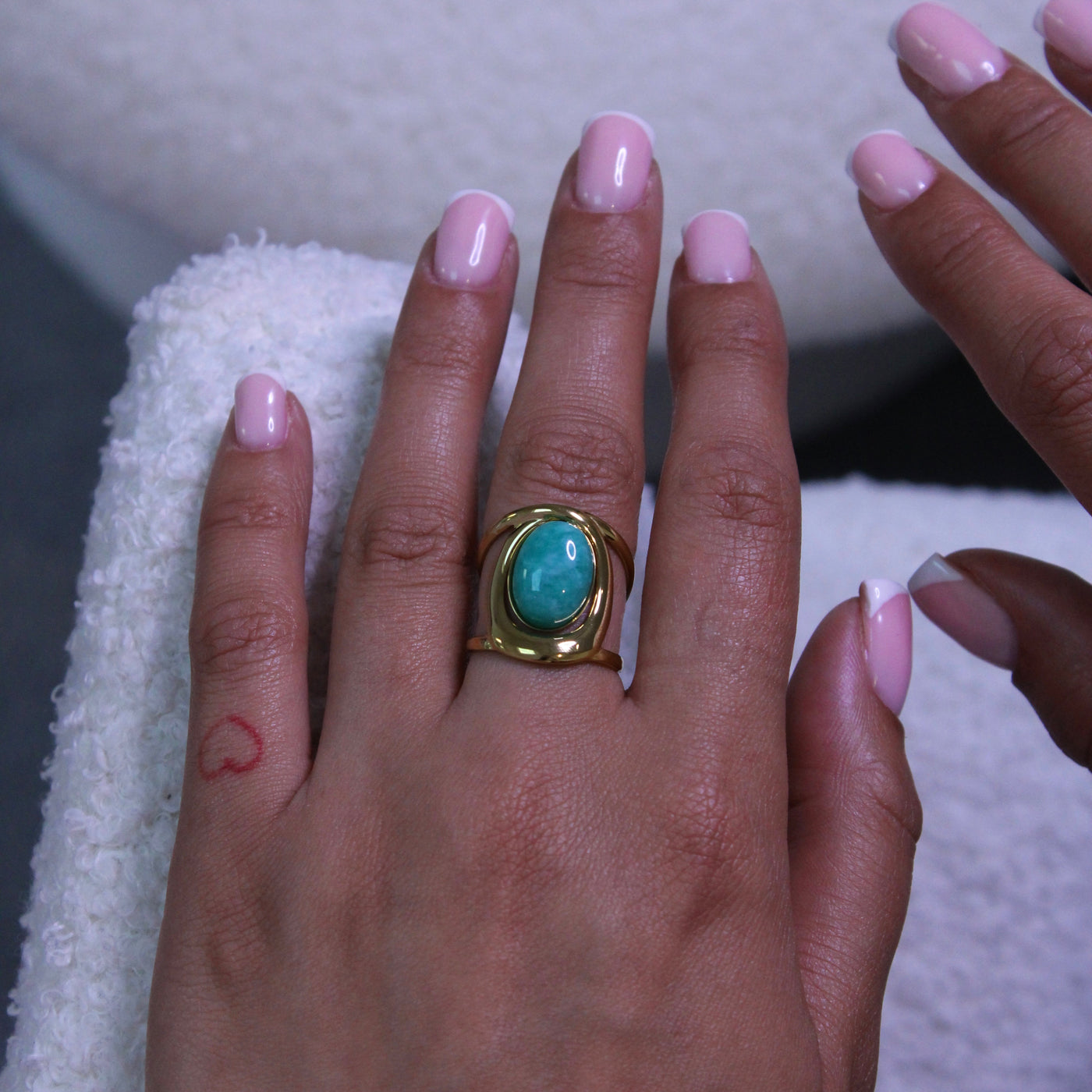 Apatite Chunky Ring