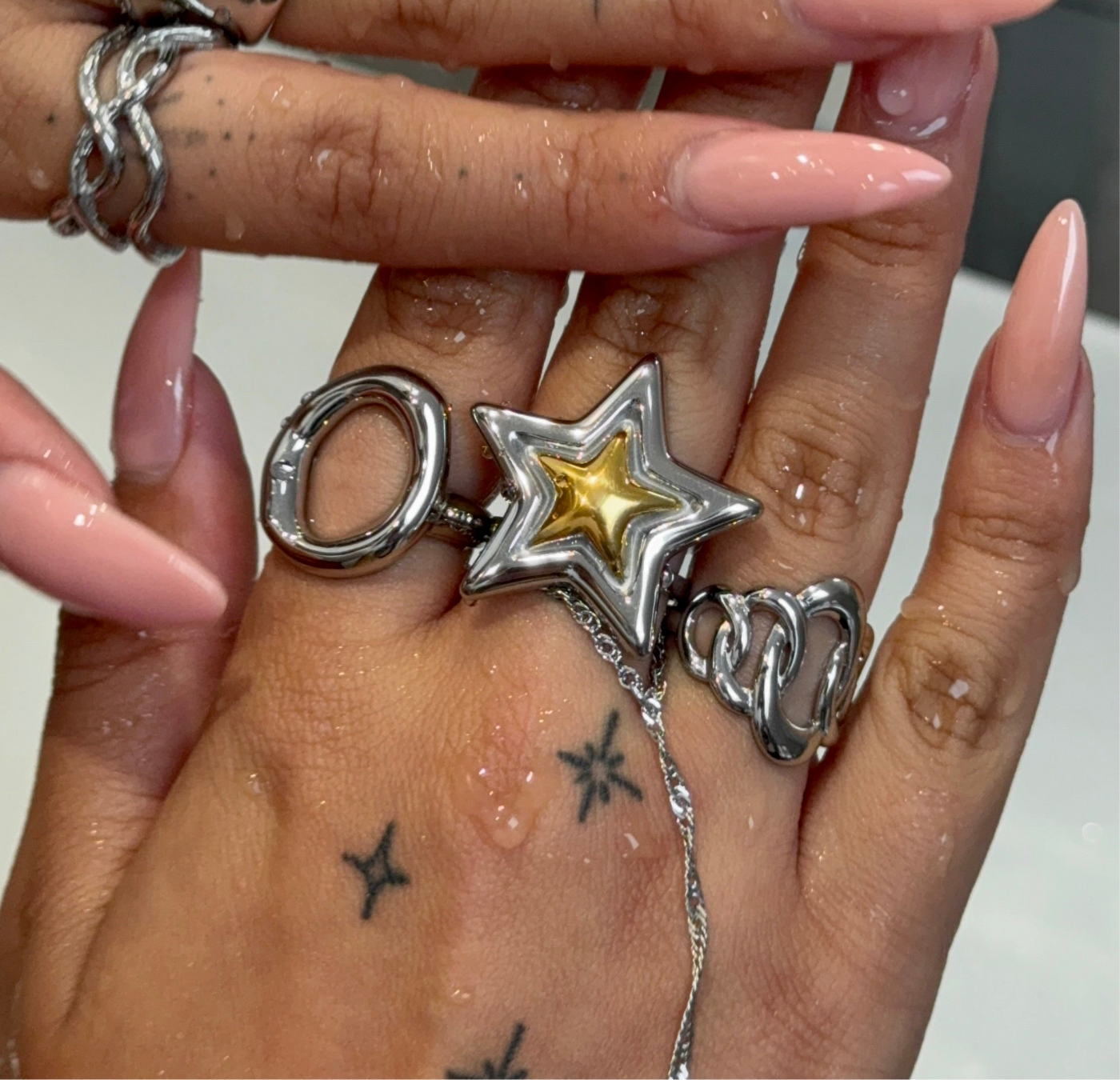 Astra Mixed Metal Ring