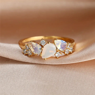 Radiant Moonstone Ring