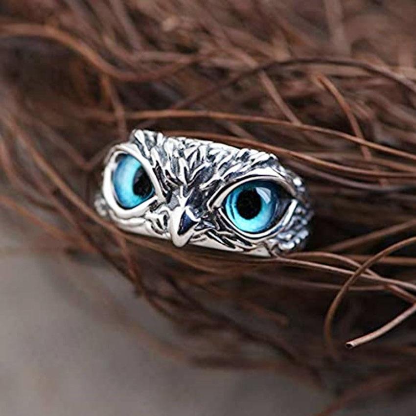 Adjustable Lucky Owl Ring