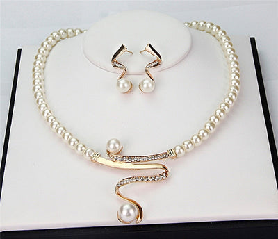 Natural Pearl Jewelry Set