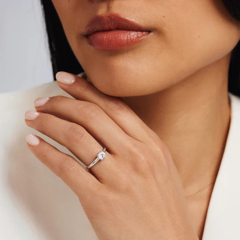 Mira Castelle Ring | White Gold