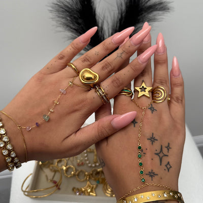 Gold Eternal Stack It Ring