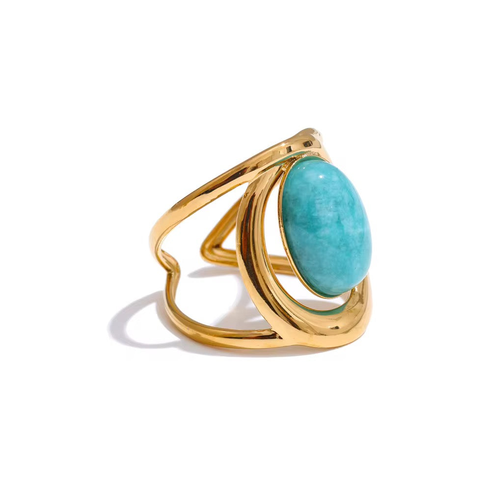 Apatite Chunky Ring