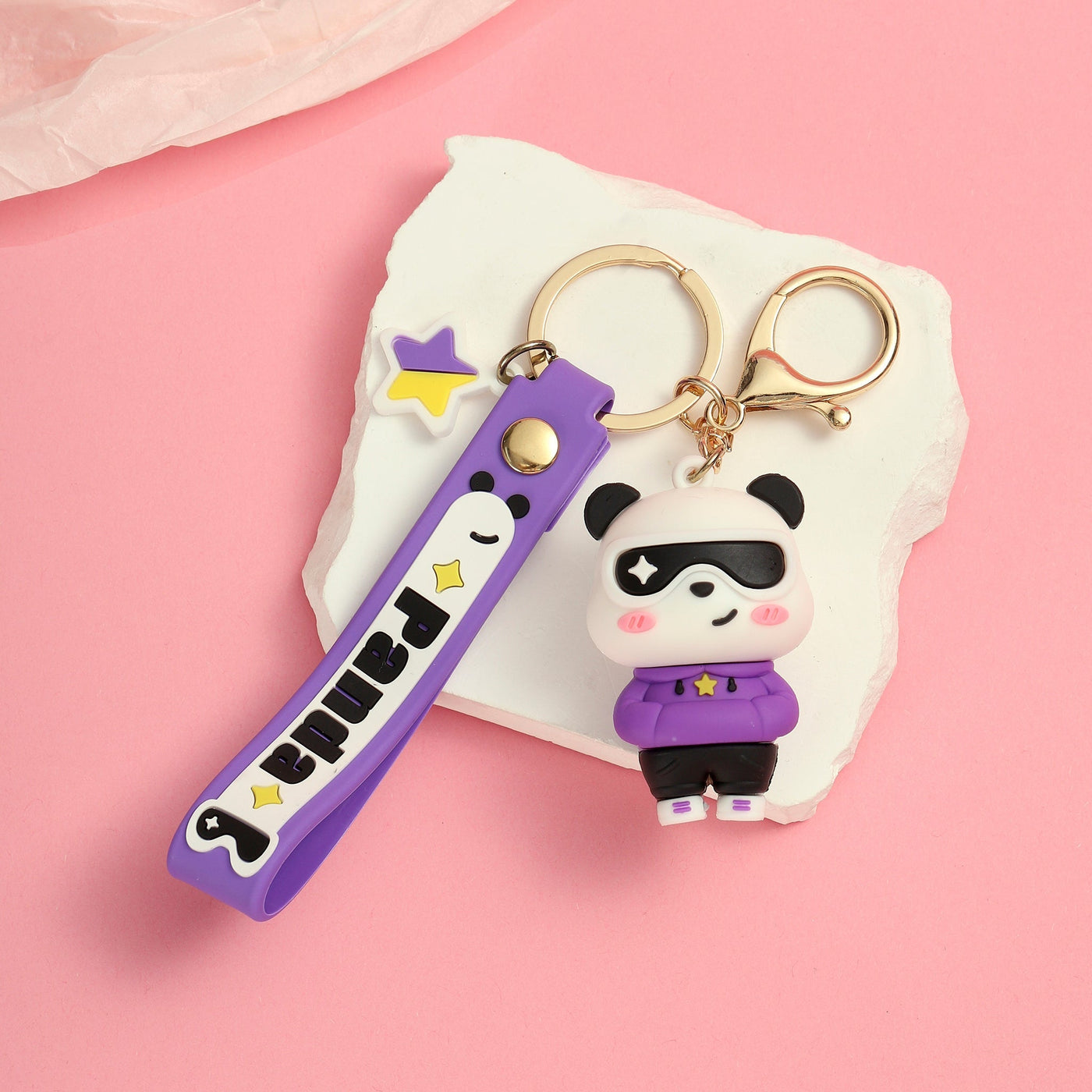 Pookie Panda Keychain