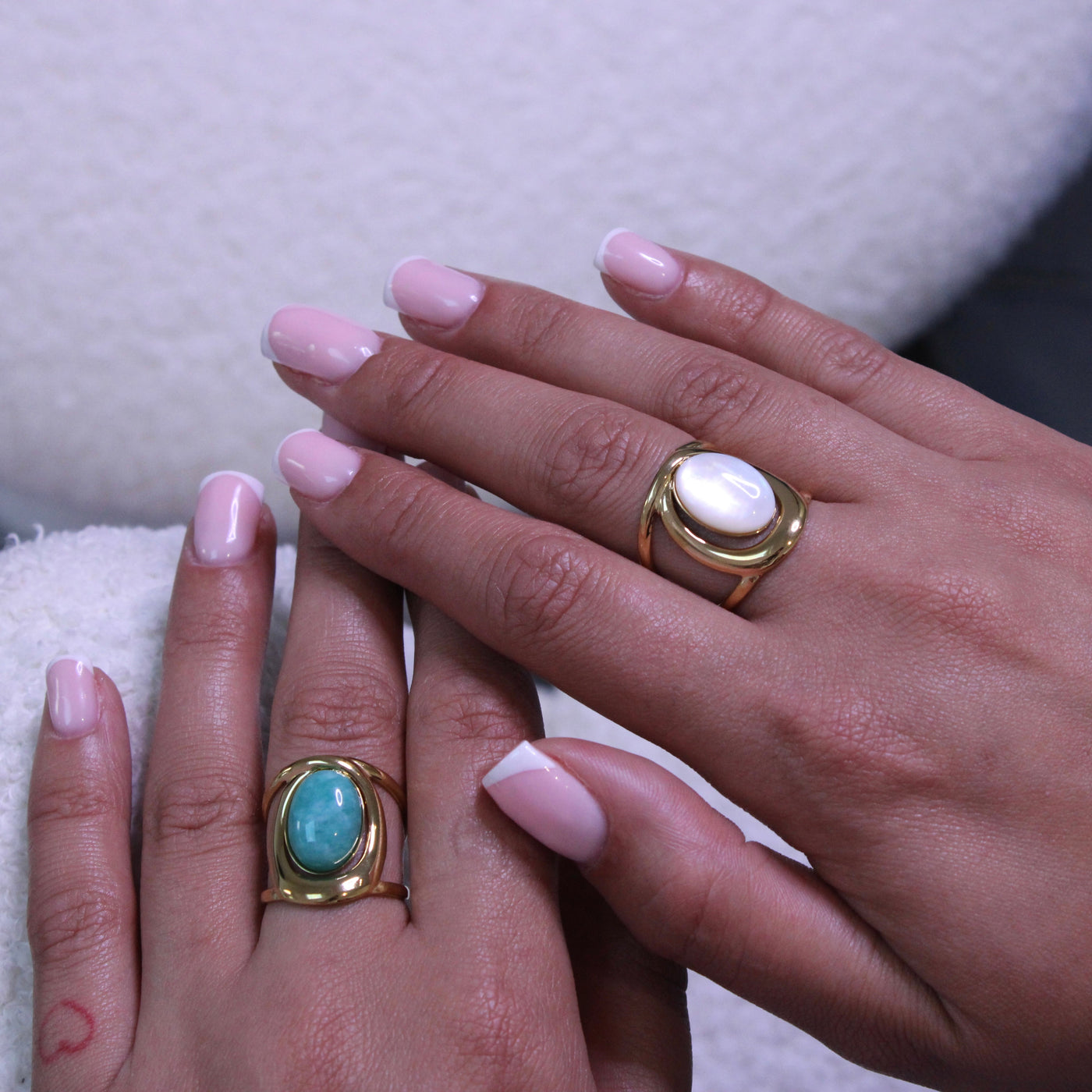 Opal Chunky Ring