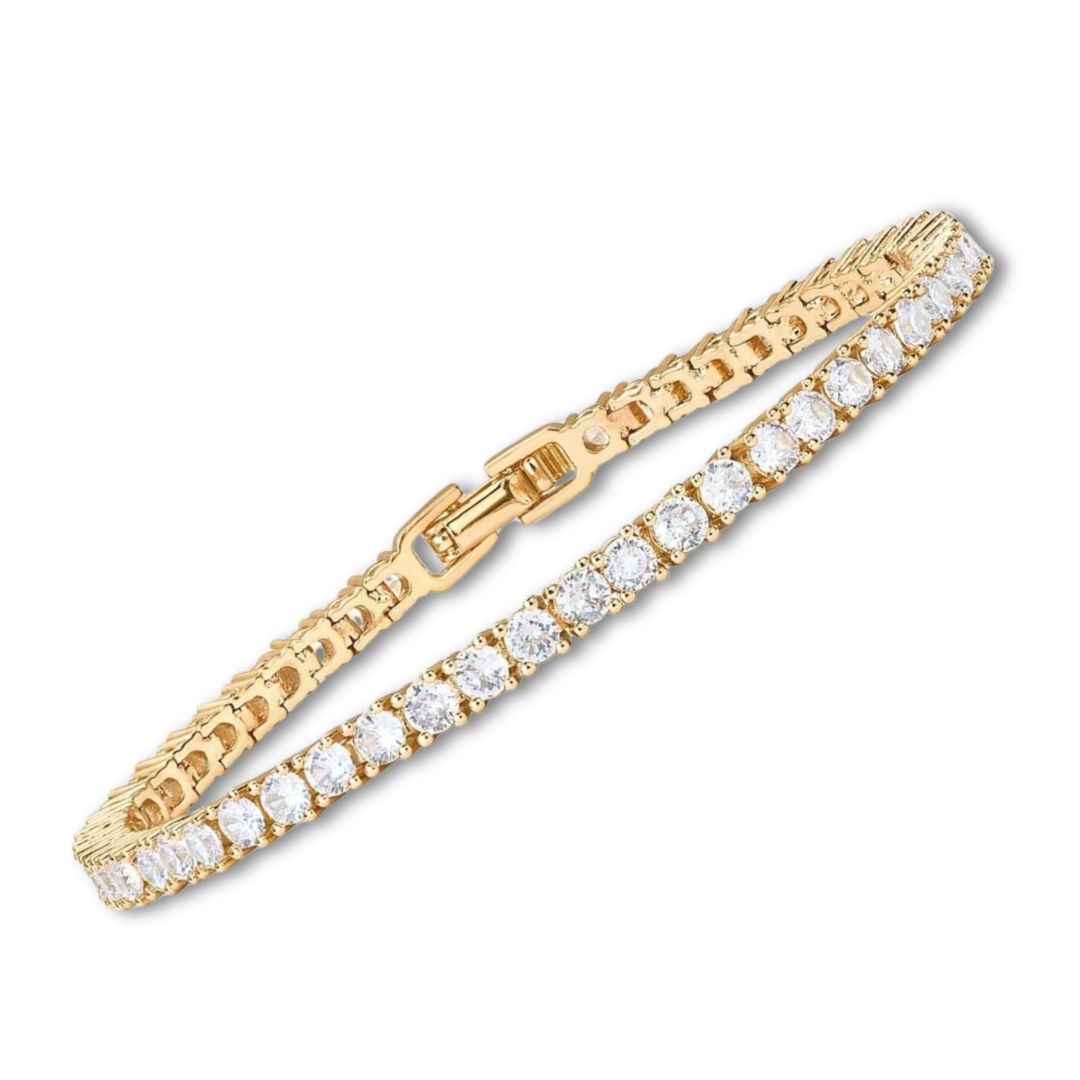 Moissanite Tennis Bracelet | White Gold