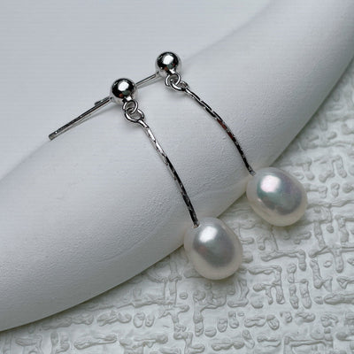 Fresh Pearl Baby Earrings