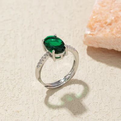 Moonstone Ring – Oval Cut Natural Moonstone