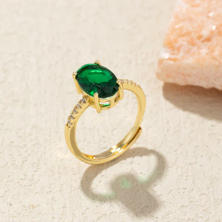 Moonstone Ring – Oval Cut Natural Moonstone