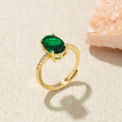 Moonstone Ring – Oval Cut Natural Moonstone