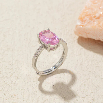 Moonstone Ring – Oval Cut Natural Moonstone