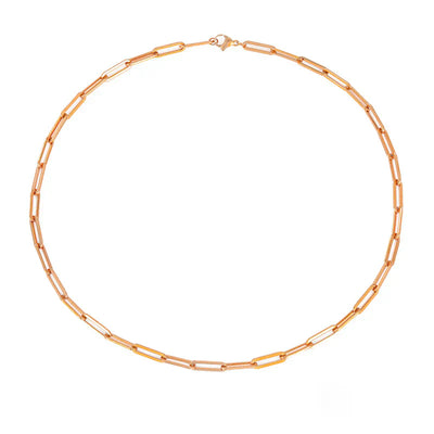 Archen Elegant Chain Necklace | White Gold