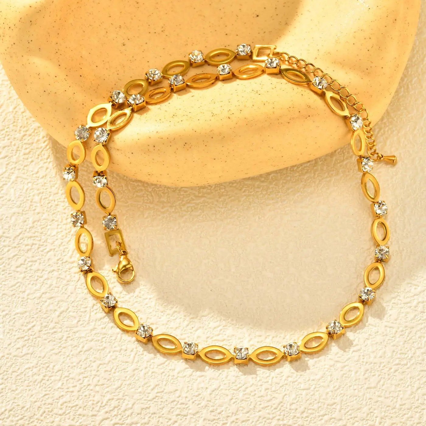 Exclusive Oval Link Zirconia Set