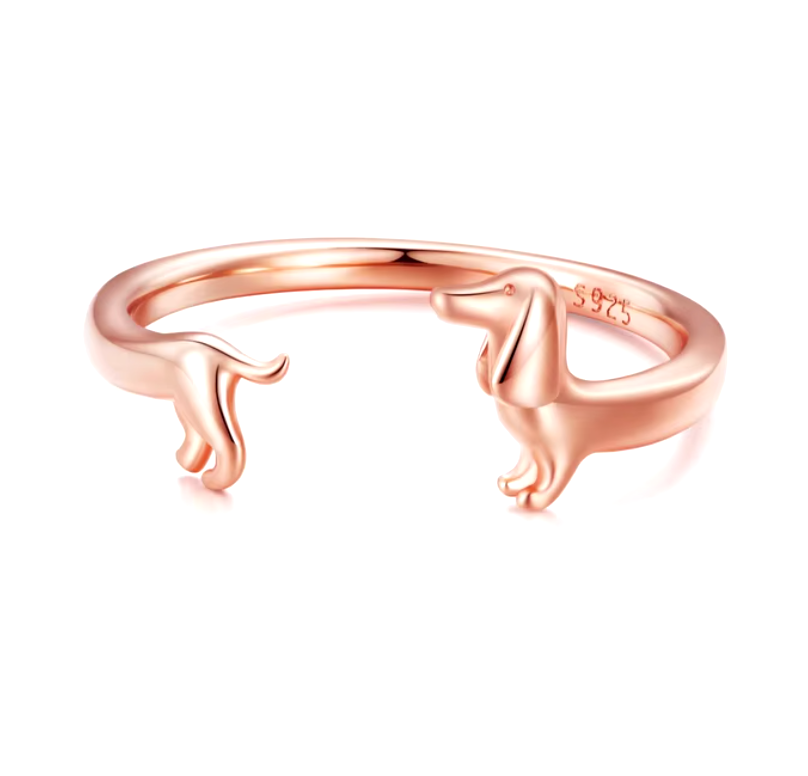 Adjustable Dachshund Ring