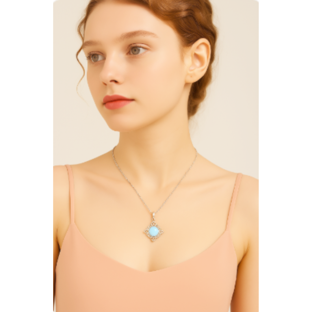 Gisela Moon Stone Necklace