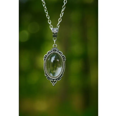 Cyra Moon Stone Necklace