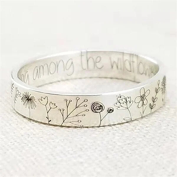 Whimsical Dandelion Blossom Ring