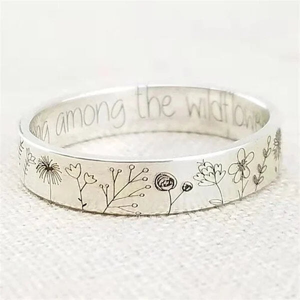 Whimsical Dandelion Blossom Ring