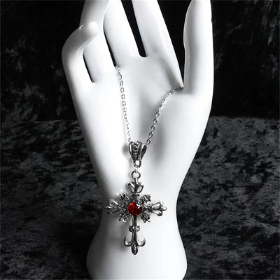 Veldrith Noirelle Necklace | White Gold