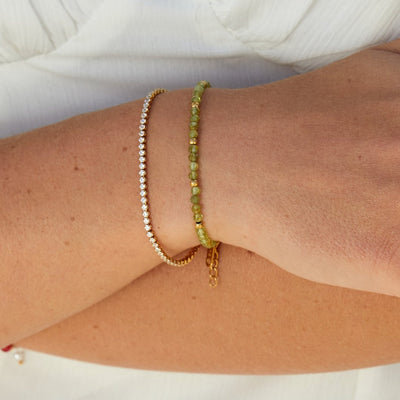Cordelia Gold Tennis Bracelet