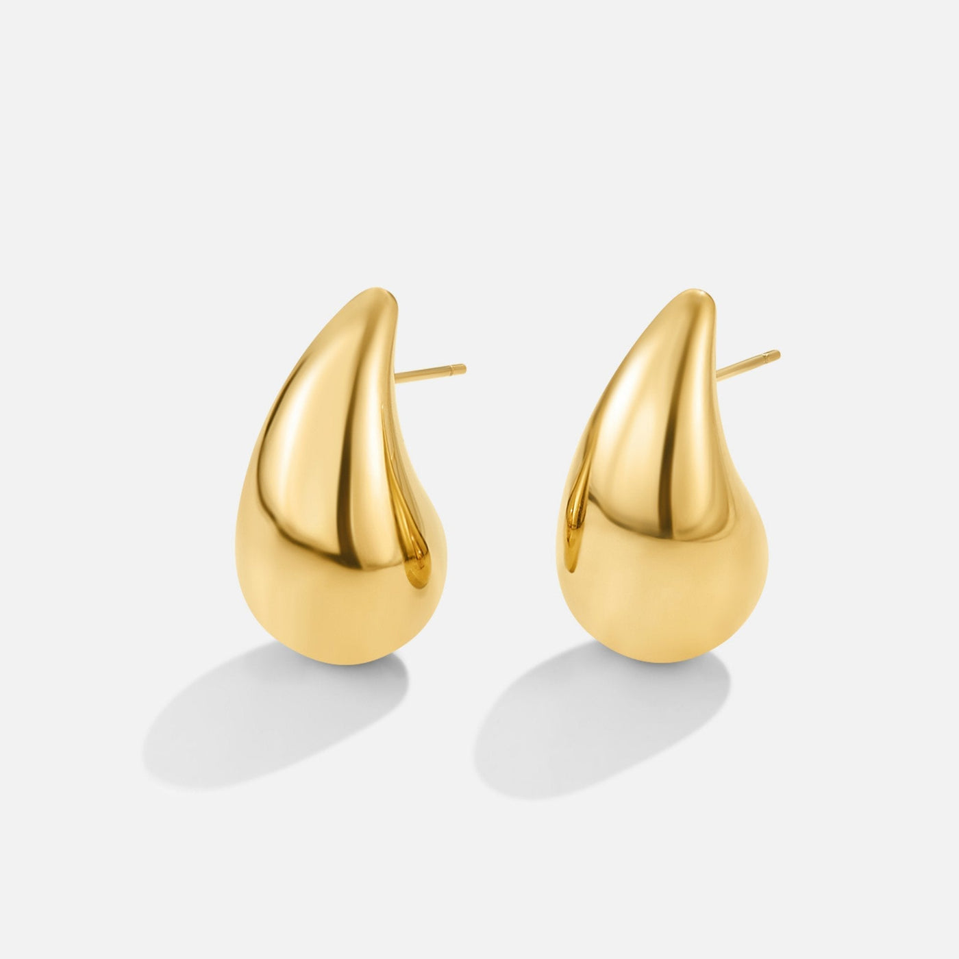 Ame Gold Drop-Shaped Earrings