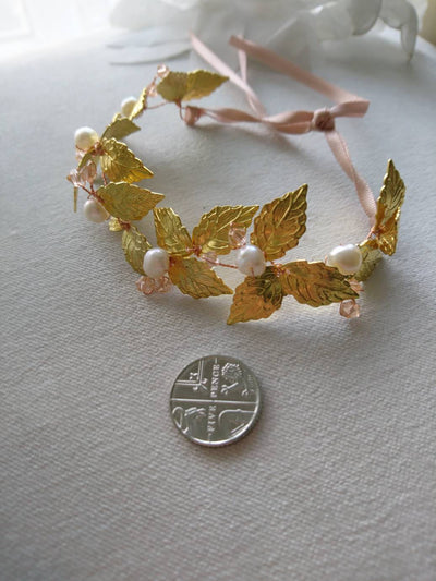 Autumn Greek Goddess Gold Bracelet