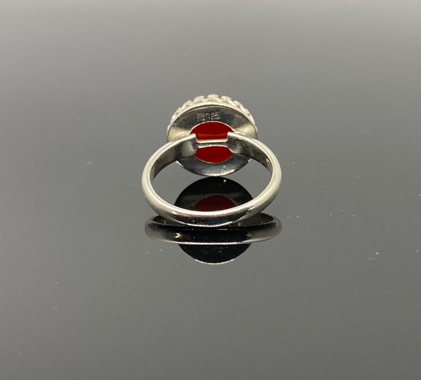 Carnelian Gemstone Ring Autumn Jewelry