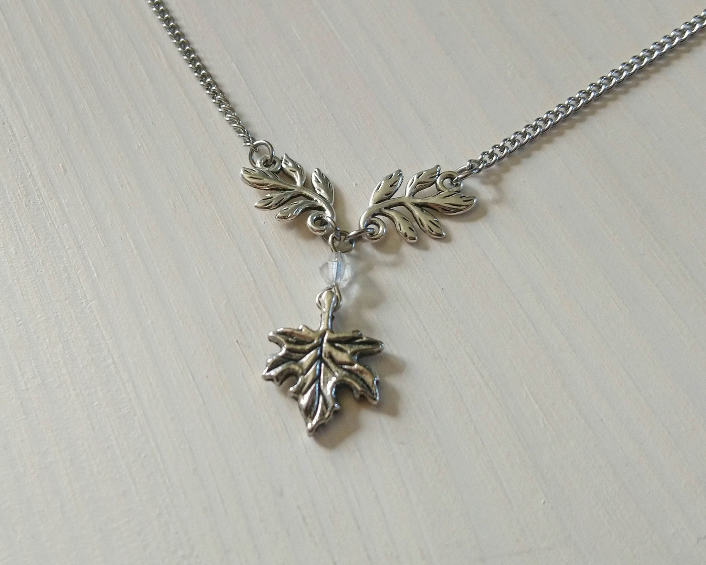 Autumnal Maple Boho Necklace