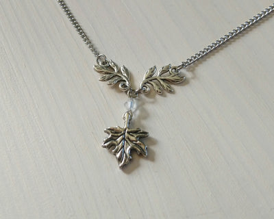 Autumnal Maple Boho Necklace