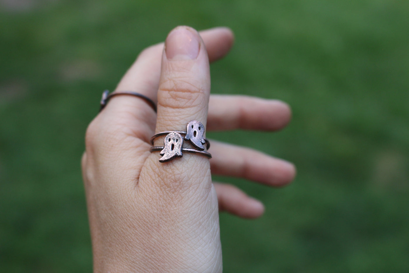 Ghost Ring Spooky Jewelry