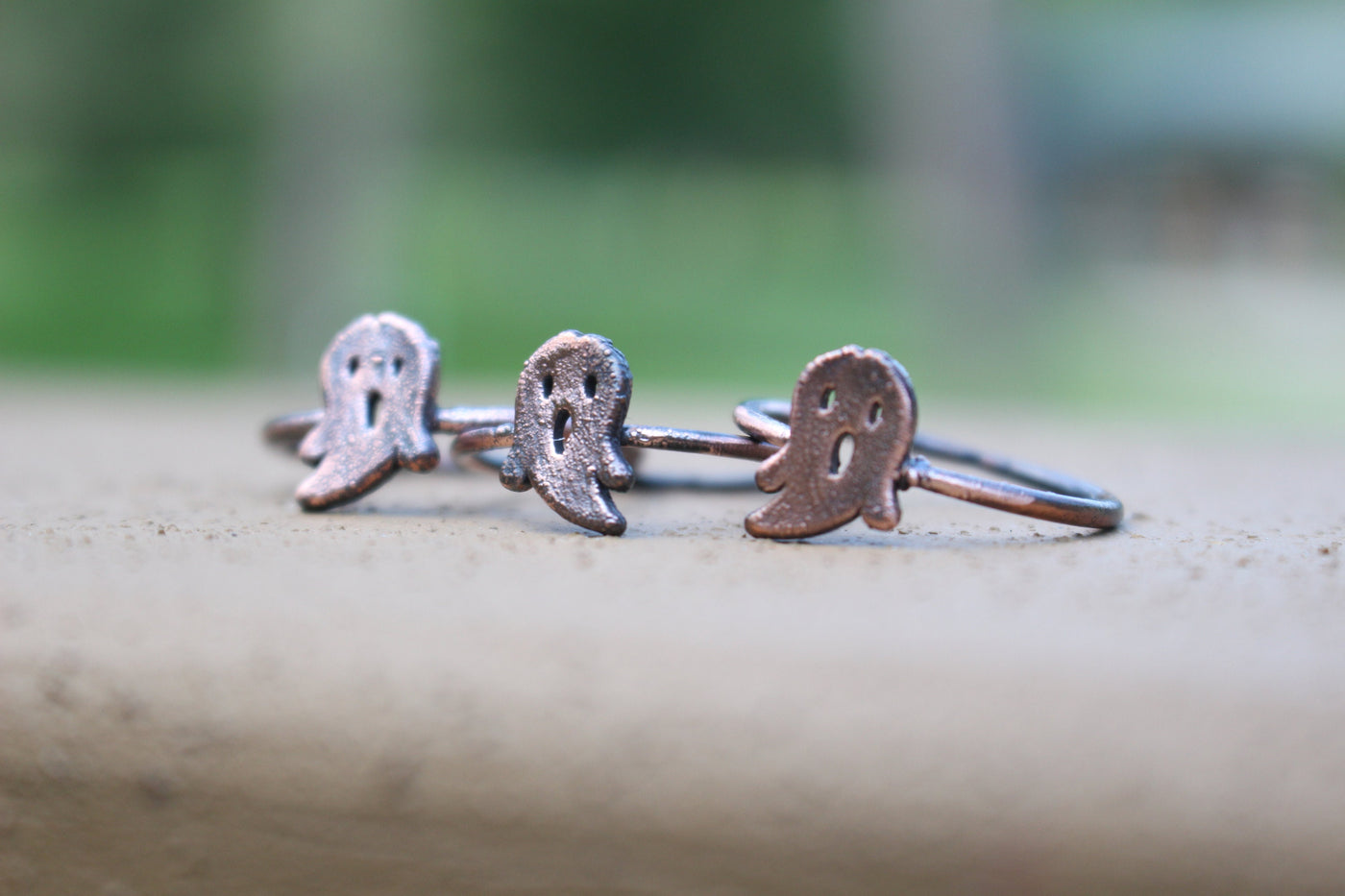 Ghost Ring Spooky Jewelry