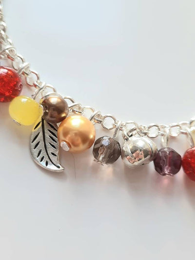 Silver Autumn Charm Bracelet