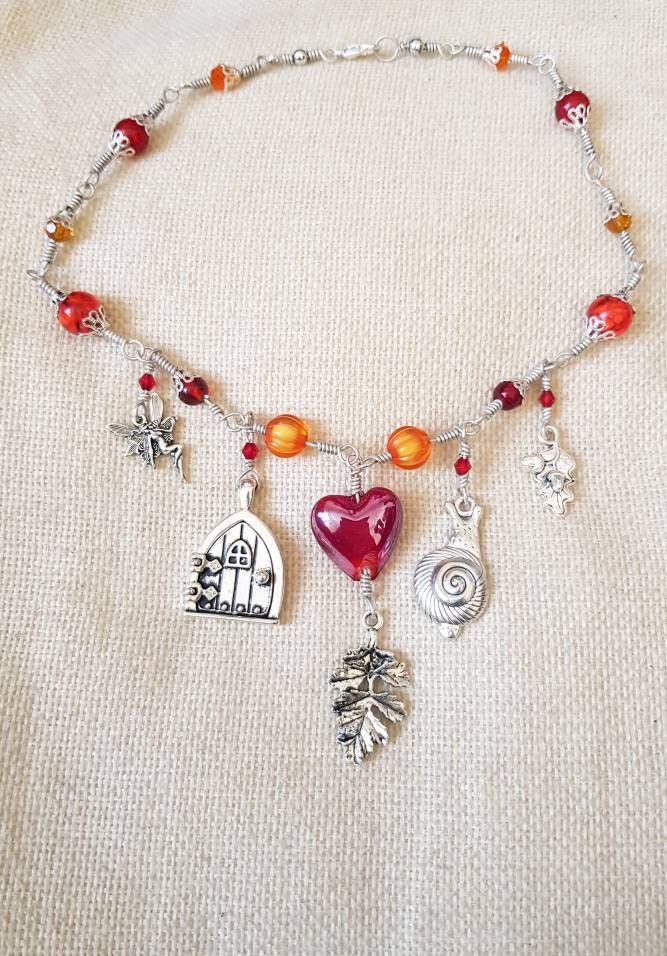 Autumn Fairy Necklace