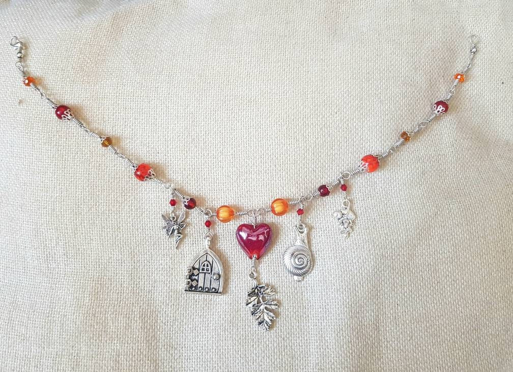 Autumn Fairy Necklace