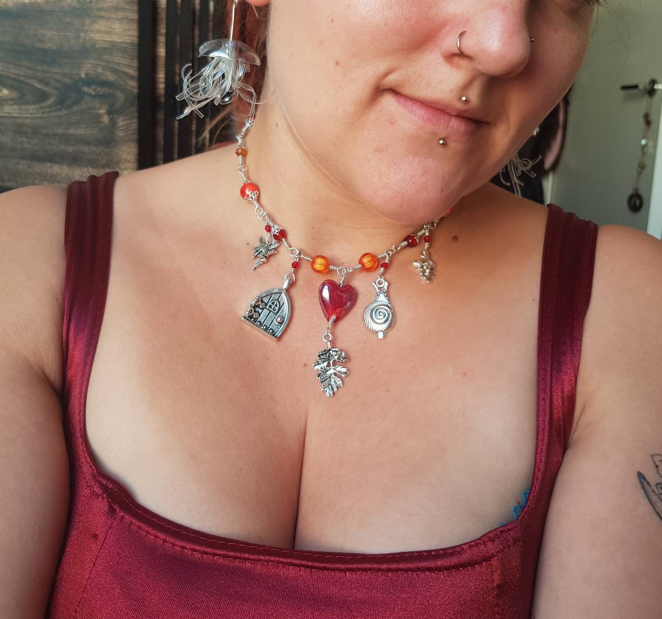 Autumn Fairy Necklace