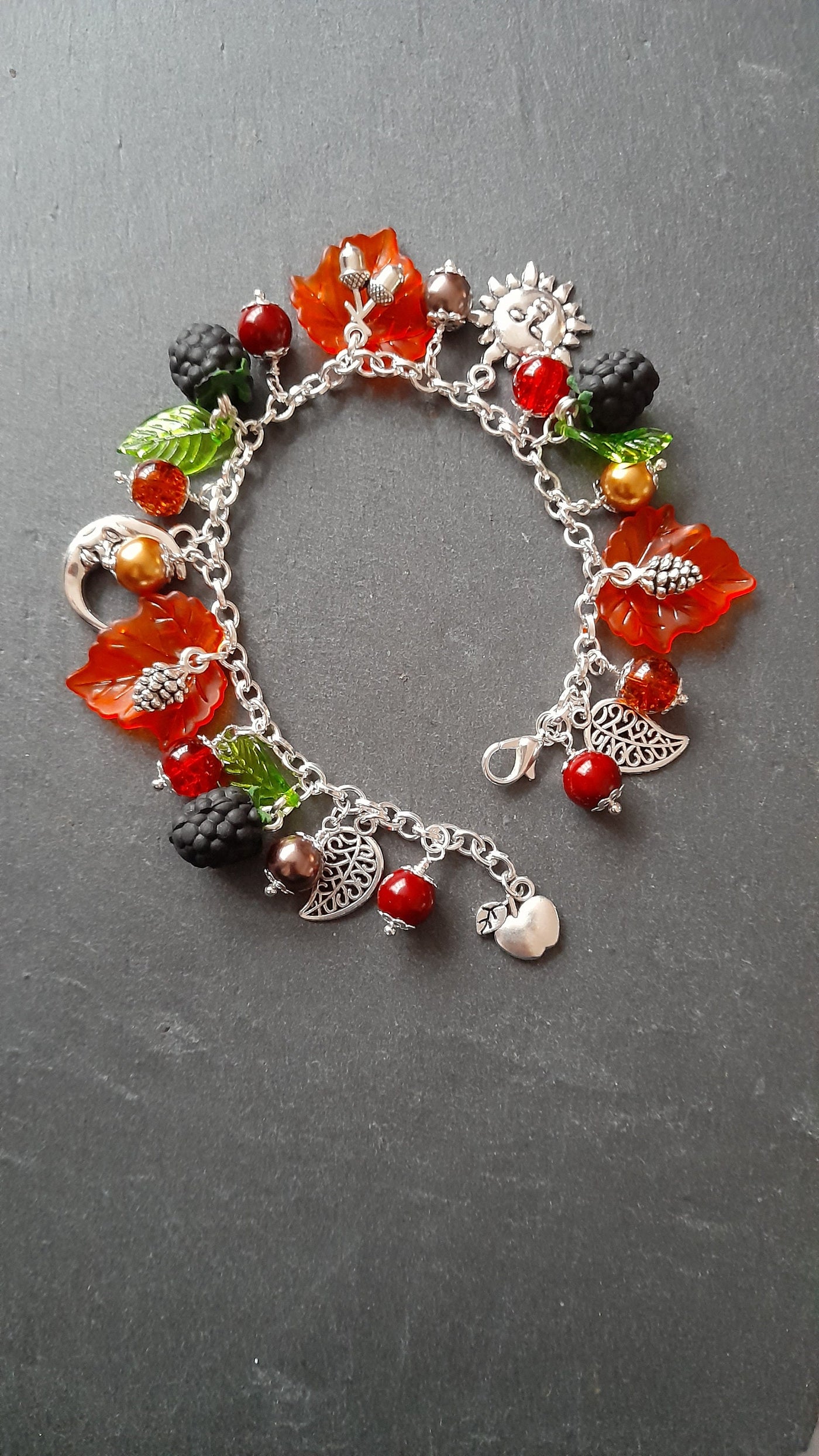 Mabon Charm Silver Bracelet Silver