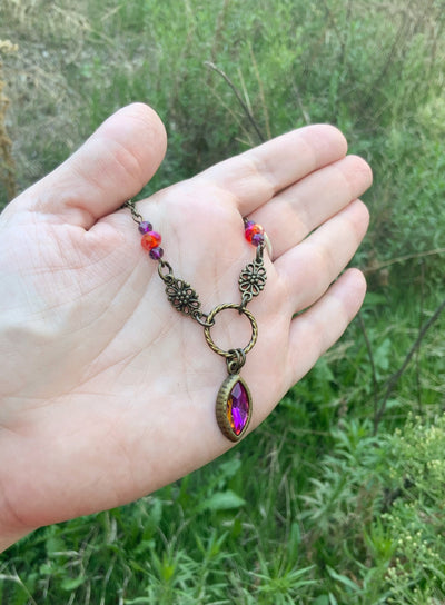 Autumn Woods Nymph Necklace