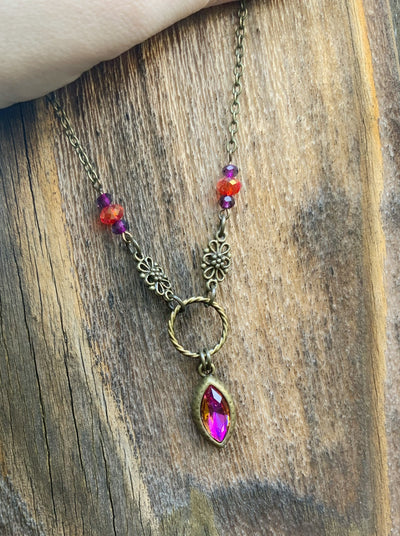 Autumn Woods Nymph Necklace