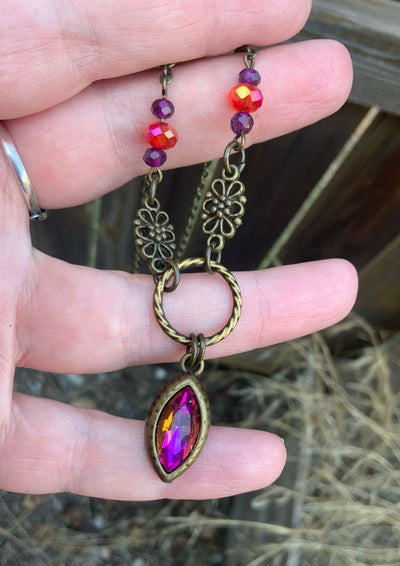 Autumn Woods Nymph Necklace