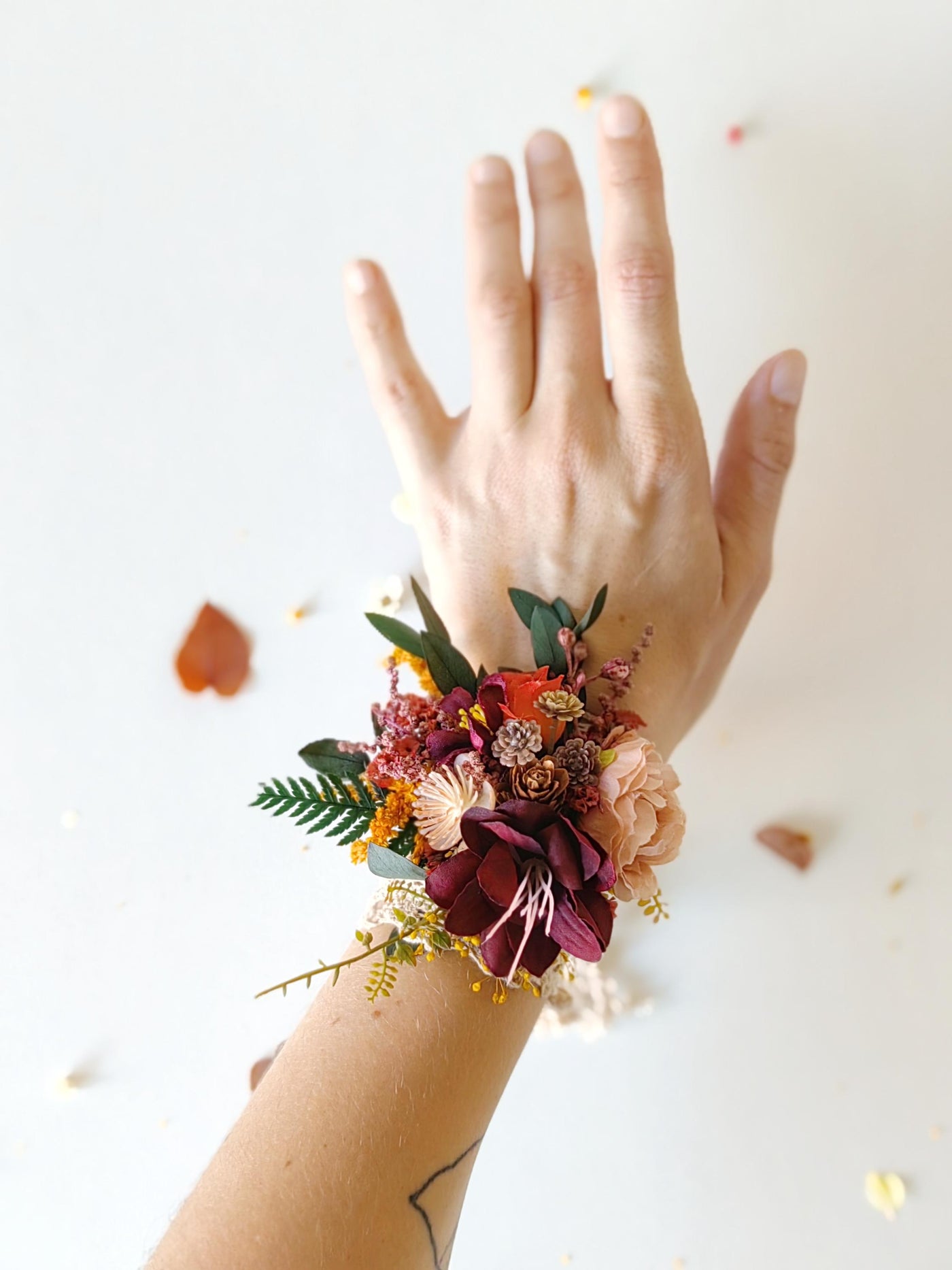 Autumn Flower Bracelet Wedding Jewellery